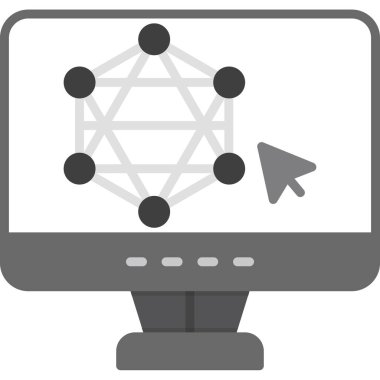 ağ bağlantısı simgesi çizimi