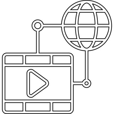 sosyal ortam simgesine sahip bilgisayar