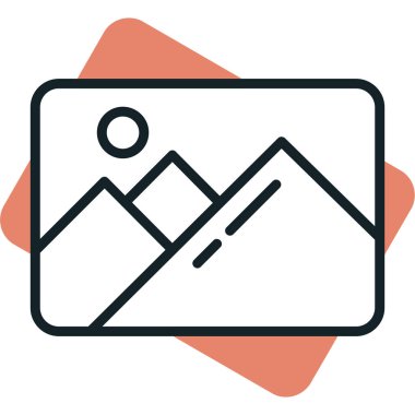 harita pin ikonu vektör illüstrasyonu