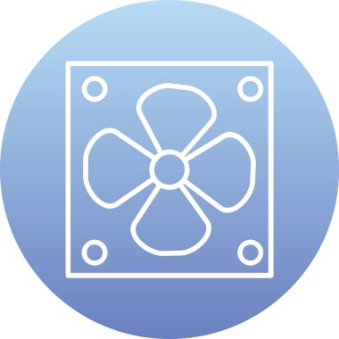 Bir çiçeğin vektör illüstrasyonu