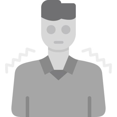 Cadılar Bayramı ikon vektör illüstrasyonu