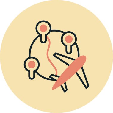 seo modern simgesinin vektör illüstrasyonu