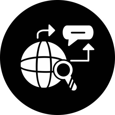 dünya konumu simgesi, vektör biçimi