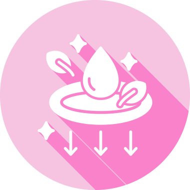 Bir bebek emziğinin vektör çizimi