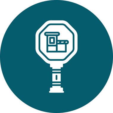 Benzersiz Lamba Vektör Satırı Simgesi