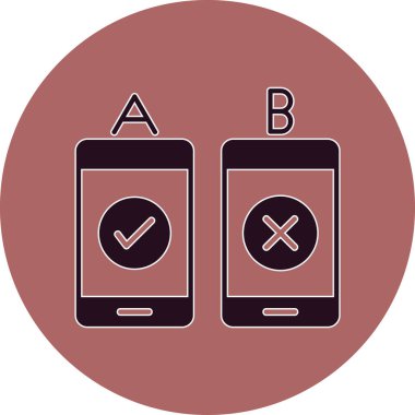 Modern b 'nin vektör illüstrasyonunda simge yok