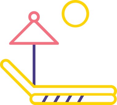 kalem vektör simgesi modern basit illüstrasyon