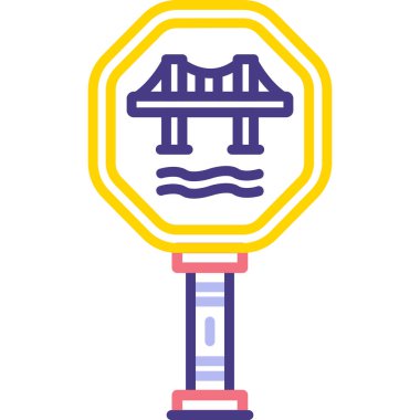 Dolu taslak biçiminde lunapark atlıkarınca simgesi