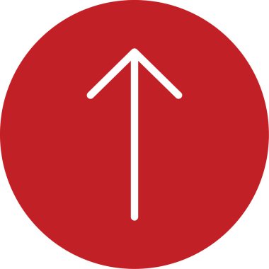 ok yönü simgesi doldurulmuş - taslak biçimi