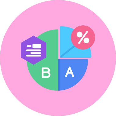 Grafik simge vektör çizim