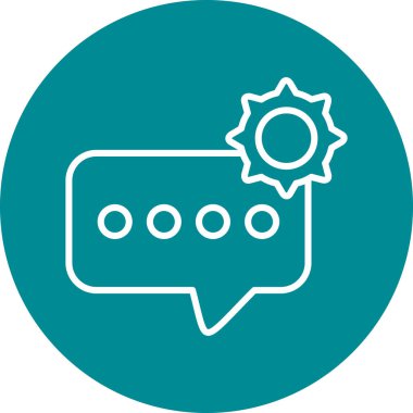 seo modern simgesinin vektör illüstrasyonu