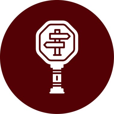 Konum iğnesinin eşsiz vektör illüstrasyonu