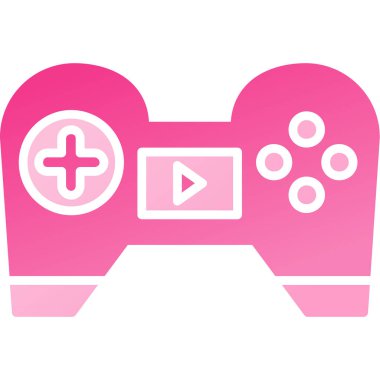 Video oyunu denetleyicisinin vektör illüstrasyonu