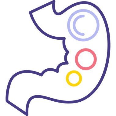 Bir bebeğin vektör illüstrasyonu