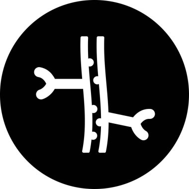 Modern otomatik simgenin vektör illüstrasyonu