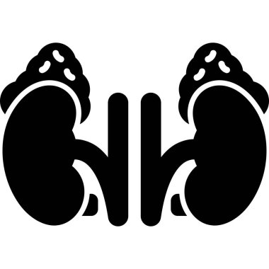 Bir insan simgesinin vektör illüstrasyonu