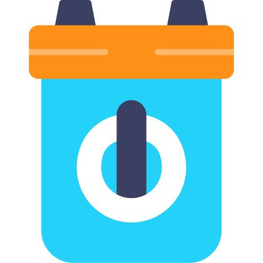 Tebeşir Ağı simgesi, vektör illüstrasyonu