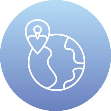 Vektör Genel Ağ simgesi