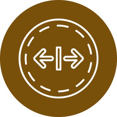 Ok. Web simgesi vektör illüstrasyonu