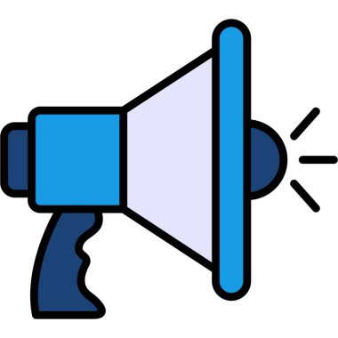 hoparlör vektör simgesi modern illüstrasyon