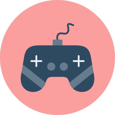 Oyun kolu. Web simgesi basit illüstrasyon