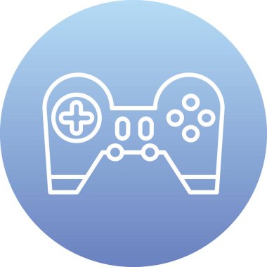 oyun konsolu simgesi, vektör illüstrasyon tasarımı