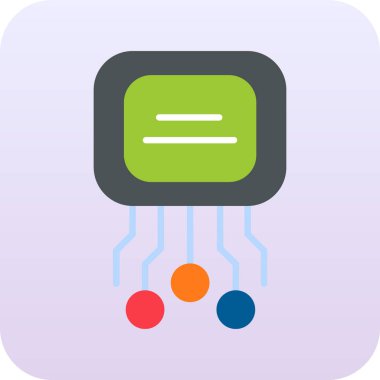 seo modern simgesinin vektör illüstrasyonu