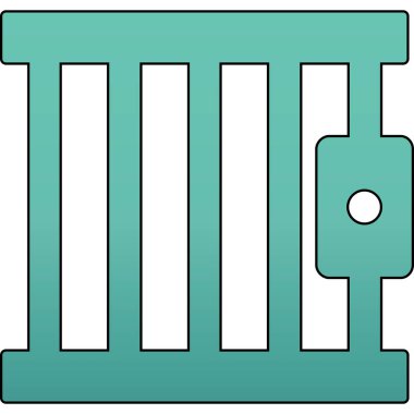 bayrak ikonu vektör illüstrasyonu