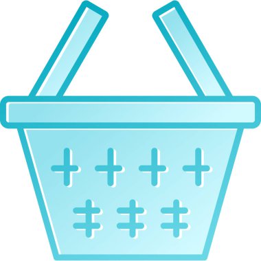 Alışveriş sepeti. Basit tasarım