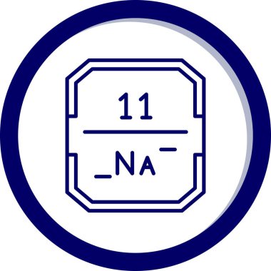 Modern bir simgenin vektör illüstrasyonu