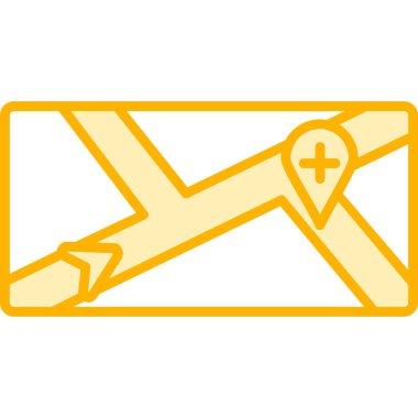 Çizgi film simgesinin vektör illüstrasyonu