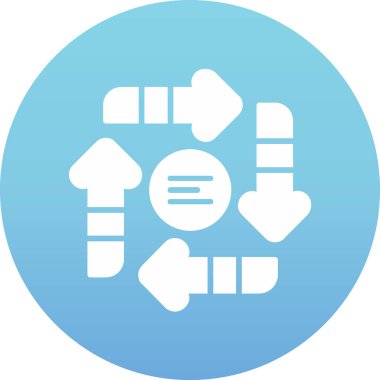 seo modern simgesinin vektör illüstrasyonu