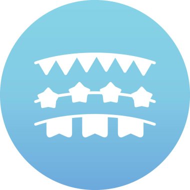 Yemek. Web simgesi basit tasarım