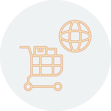 Gıda simgesinin vektör illüstrasyonu