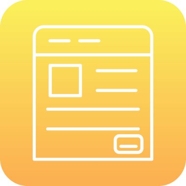 Kullanıcı arayüzü için web simgesi