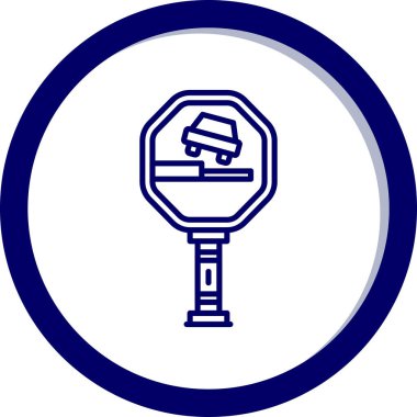 Bir eğitim simgesinin vektör illüstrasyonu