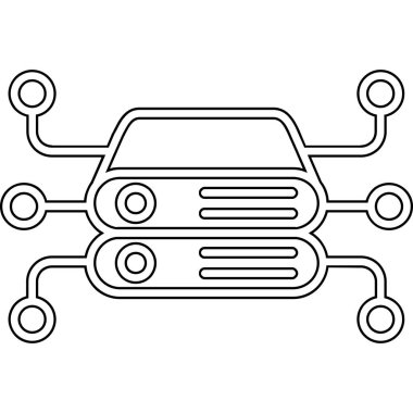 araba araç izole simgesi