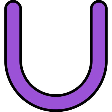 Mıknatıs simgesini, anahat stili