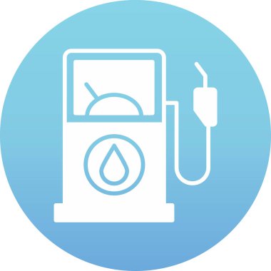 Benzin deposu. Web simgesi