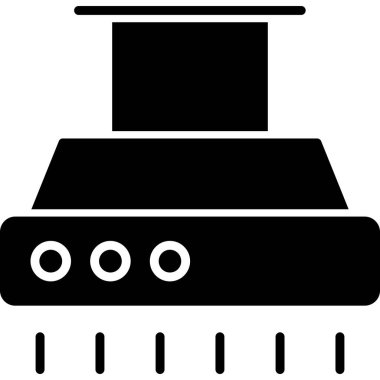 Bir geminin vektör çizimi