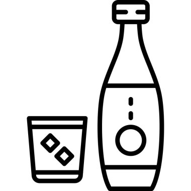 Bira. Web simgesi basit tasarım