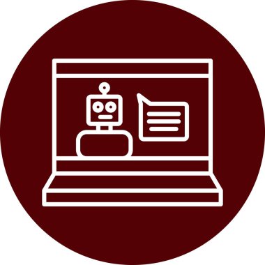 Modern eğitim ikonunun vektör illüstrasyonu