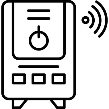 telefon simgesi, vektör illüstrasyonu