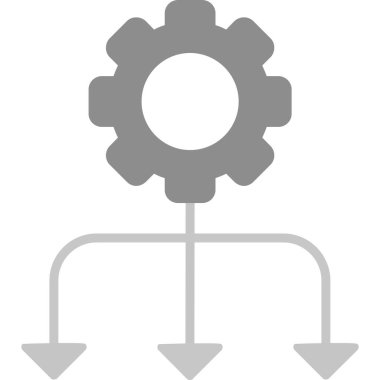 bir anahtar simgesi ile dişli