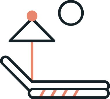 Kitap eğitimi ikonu ana hatlarıyla