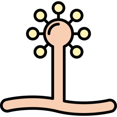 Ağaç. Web simgesi basit tasarım