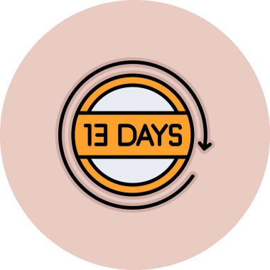 Geriye kalan 11 gün simgesi