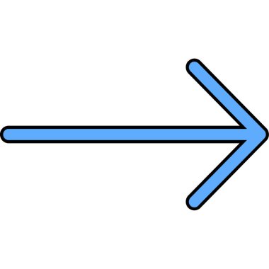 ok simgesinin vektör illüstrasyonu