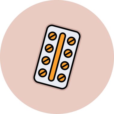 Tıbbi ve sağlık ikonu. vektör illüstrasyonu