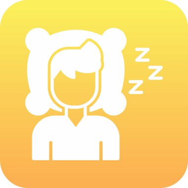 kadın simgesi, vektör illüstrasyonu